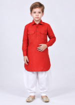 Boys Kids Pathani Suit Set | Traditional Ethnic Wear for Boys