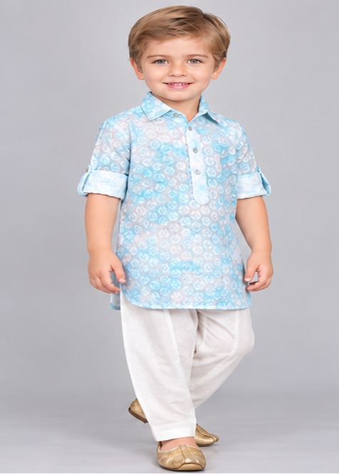 1 Boys Kids Pathani Suit Set | Traditional Ethnic Wear for Boys - Image 1
