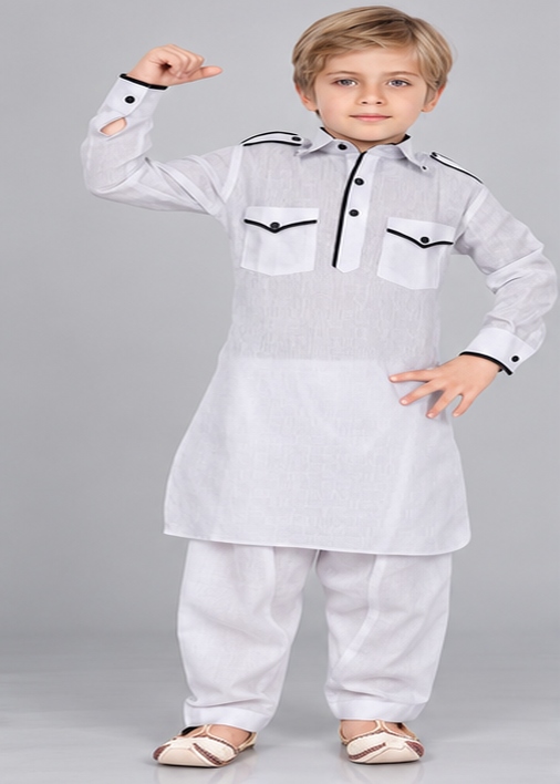 1 Boys Kids Pathani Suit Set | Traditional Ethnic Wear for Boys - Image 1