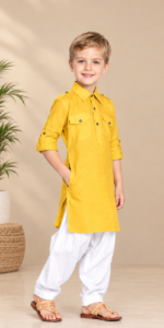 Boys Kids Pathani Suit Set | Traditional Ethnic Wear for Boys - Image 3