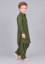 Boys Kids Pathani Suit Set | Traditional Ethnic Wear for Boys - Image 3