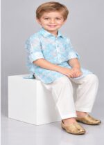 Boys Kids Pathani Suit Set | Traditional Ethnic Wear for Boys - Image 3